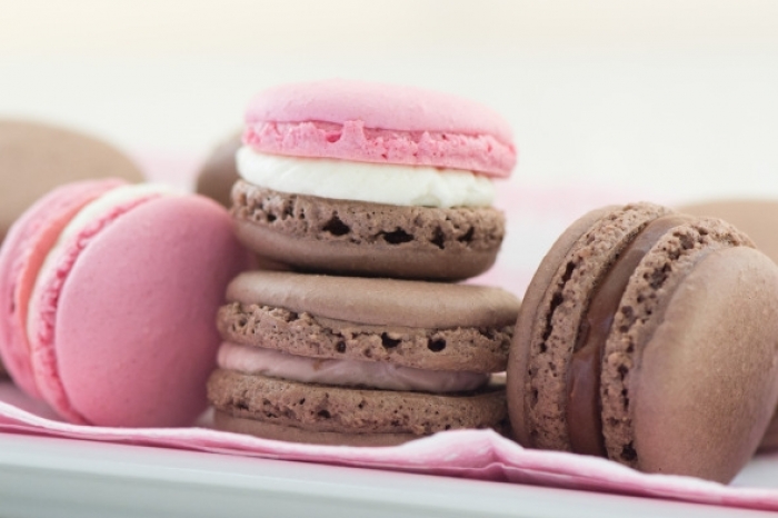 macaron - Recette Macaron Chocolat Fraise et Napolitains