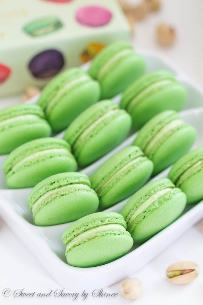 macaron - Recette Macaron Pistache