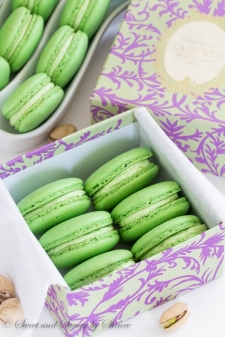 macaron - Recette Macaron Pistache