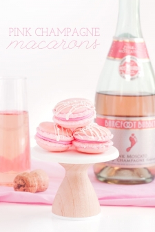 macaron - Recette Macaron Rose Champagne